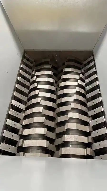 two shaft shredder knife