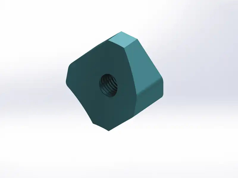 Concave Cutter 34x34x24MM For Untha LR Shredder M12 thread